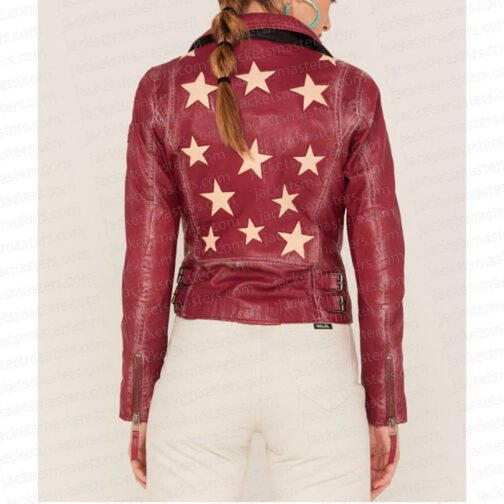 I Love That for You Molly Shannon Leather Jacket - Image 3