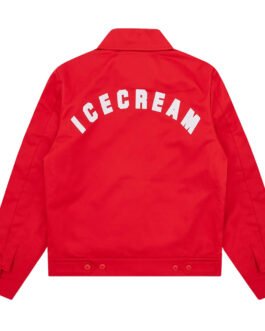 ICECREAM Work Red Jacket