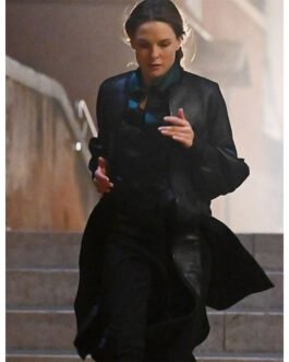 Mission Impossible 7 Rebecca Ferguson Leather Coat