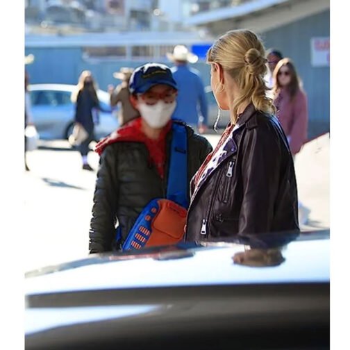 The Rookie S05 Mircea Monroe Leather Jacket - Image 4