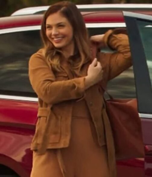 Our Take on Love Isabella Brown Suede Leather Jacket