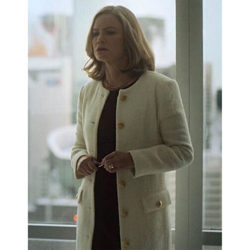 Fargo Season 5 Jennifer Jason Leigh Coat - Image 5