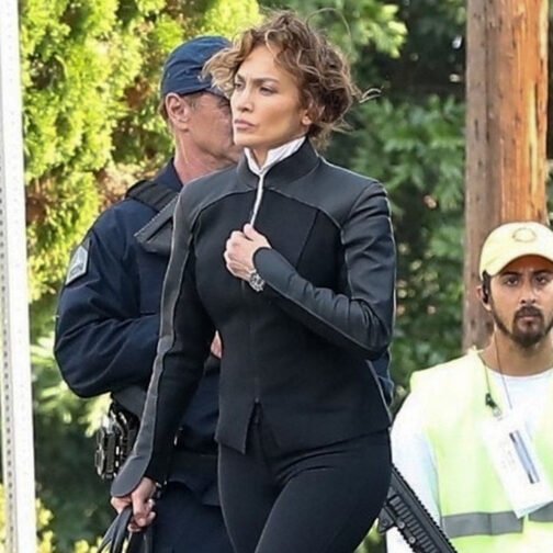 Atlas Jennifer Lopez Black Jacket - Image 8