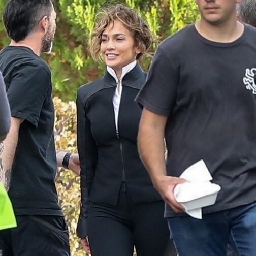 Atlas Jennifer Lopez Black Jacket - Image 9