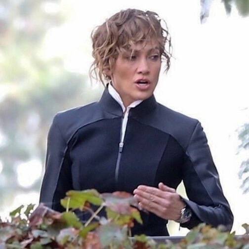 Atlas Jennifer Lopez Black Jacket - Image 2