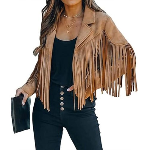 Jennifer Pedranti Real Housewives of Orange County Fringe Jacket - Image 4