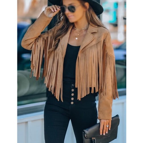 Jennifer Pedranti Real Housewives of Orange County Fringe Jacket - Image 5