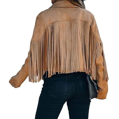 Jennifer Pedranti Real Housewives of Orange County Fringe Jacket - Image 3