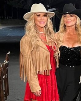 Jennifer Pedranti Real Housewives of Orange County Fringe Jacket