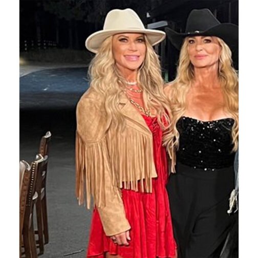 Jennifer Pedranti Real Housewives of Orange County Fringe Jacket - Image 2