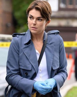 Coroner Serinda Swan Trench Coat