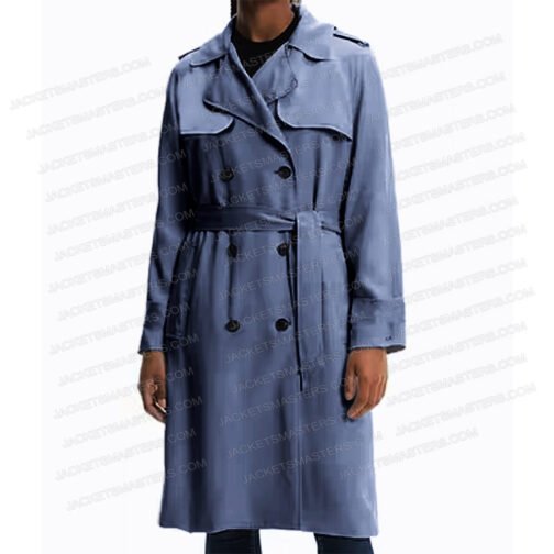 Coroner Serinda Swan Trench Coat - Image 4