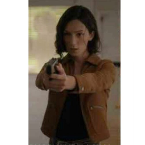 Big Sky Jesse James Keitel Brown Suede Jacket - Image 5