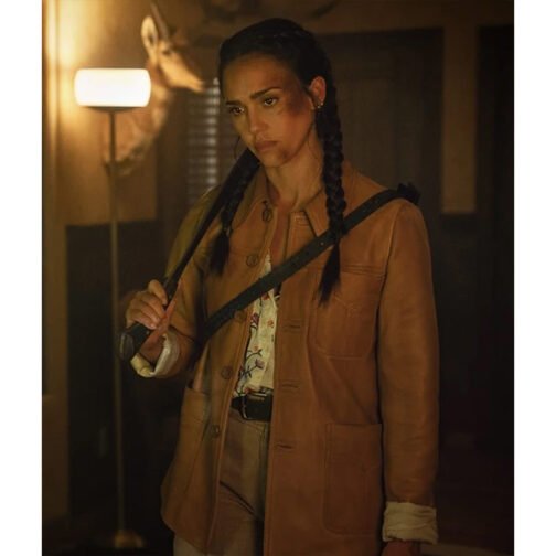Trigger Warning Parker Leather Jacket - Image 6