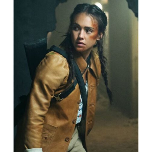 Trigger Warning Parker Leather Jacket - Image 2