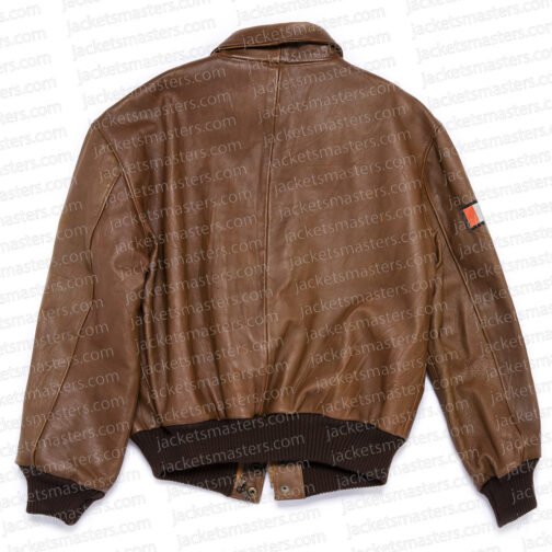Alyssa The End of the F***ing World Bomber Leather Jacket - Image 7