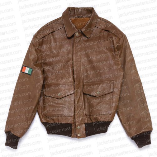 Alyssa The End of the F***ing World Bomber Leather Jacket - Image 5