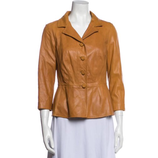 Pearson Gina Torres Brown Leather Jacket