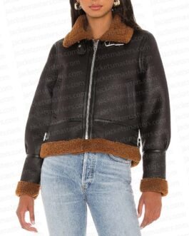 Law & Order Organized Crime Ainsley Seiger Leather Jacket