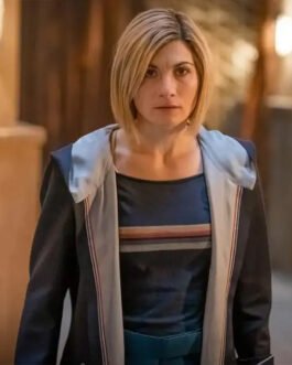 Jodie Whittaker Doctor Who Navy Coat