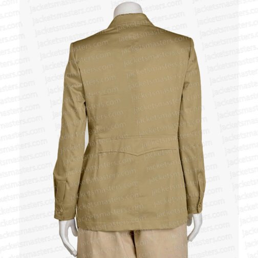 Laura Dern Jurassic World Dominion Brown Jacket - Image 3
