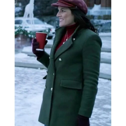 Just Like a Christmas Movie Brittany Clough Coat - Image 2