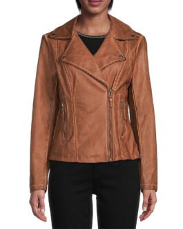Virgin River S05 Kandyse Mcclure Leather Jacket