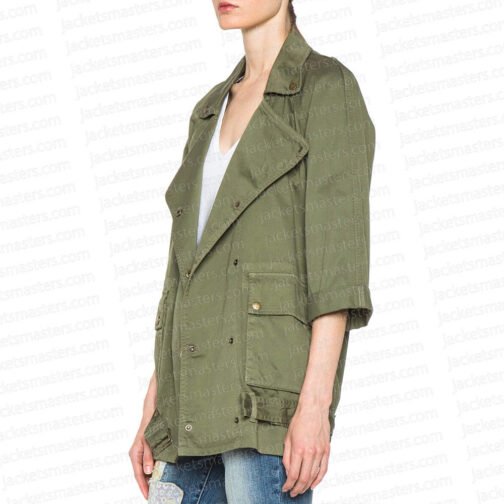 How to Get Away with Murder S03 Karla Souza Green Jacket - Image 6