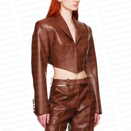 Karrueche Tran Divinity Leather Jacket - Image 4