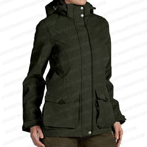 Kate Middleton Seeland Woodcock Cotton Green Jacket - Image 4