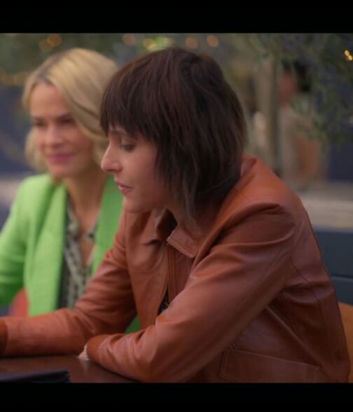 Katherine Moennig The L Word S02 Leather Jacket - Image 2