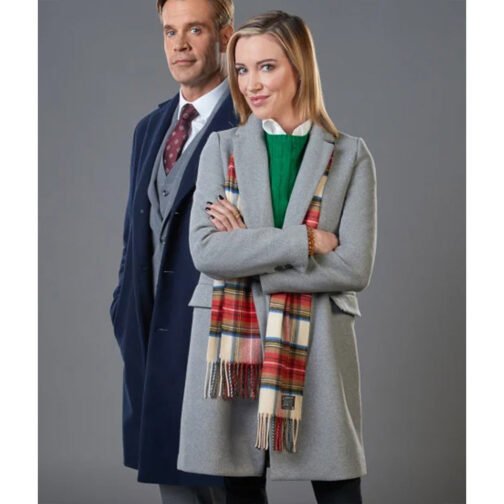 Katie Cassidy A Royal Christmas Crush Coat - Image 2