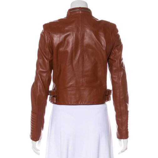 Kelly Dodd The Real Housewives of Orange County Leather Jacket - Image 3