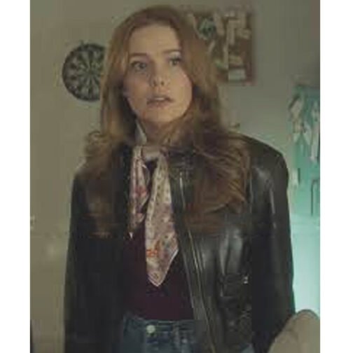 Nancy Drew Kennedy Mcmann Leather Bomber Jacket - Image 2