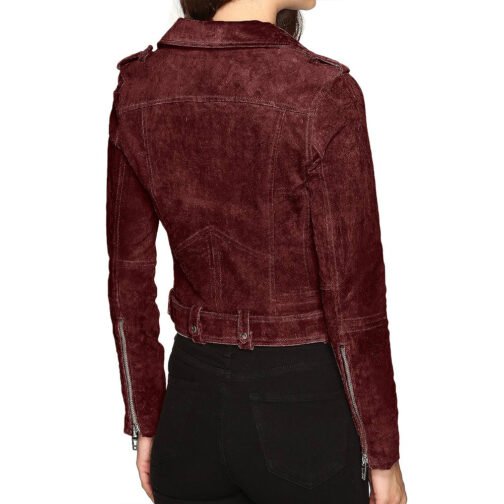 Kennedy Mcmann Nancy Drew Brown Suede Jacket - Image 3