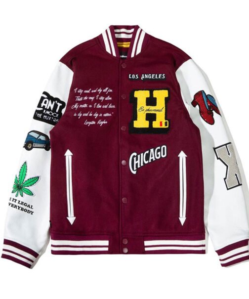 Kenya Barris #BlackAF H Letterman Jacket