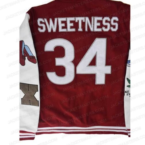 Kenya Barris #BlackAF H Letterman Jacket - Image 9
