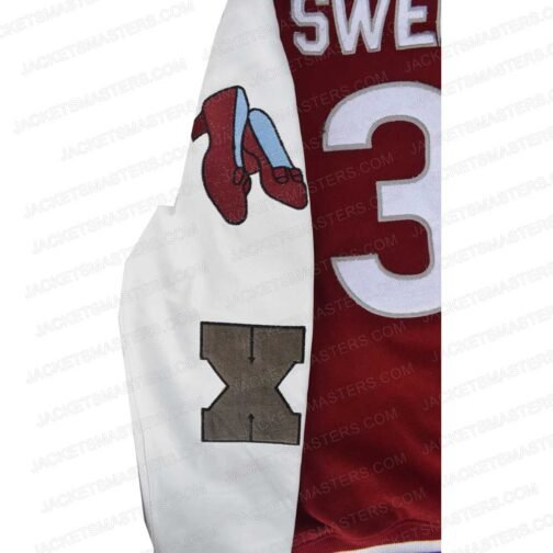 Kenya Barris #BlackAF H Letterman Jacket - Image 7