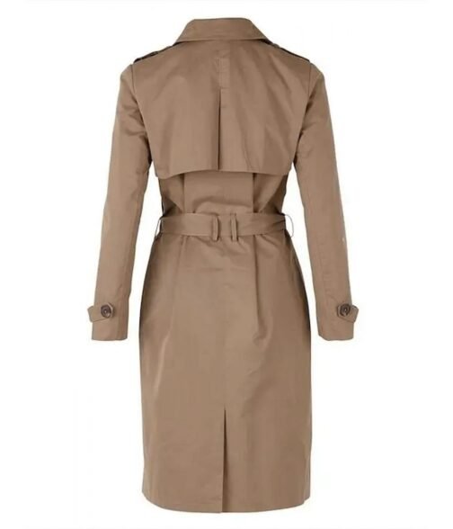 Kerry Condon Better Call Saul Cotton Trench Coat - Image 3