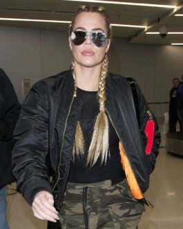 Khloe Kardashian Yeezy Tour Jacket
