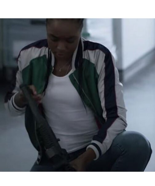 Kiki Layne The Old Guard Bomber Jacket - Image 7