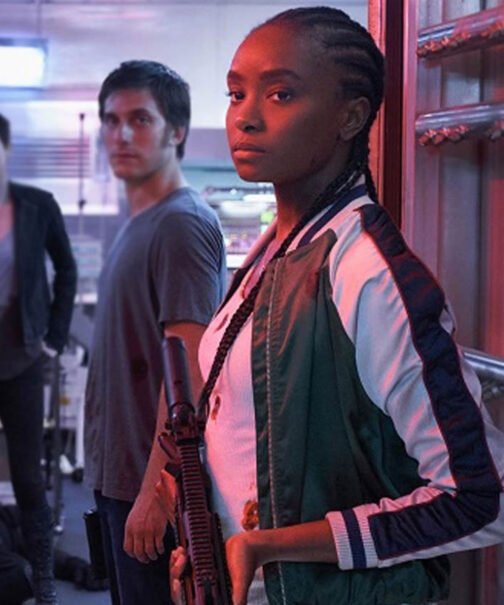 Kiki Layne The Old Guard Bomber Jacket - Image 8
