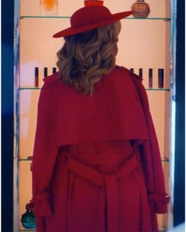 Kim Cattrall Glamorous Coat
