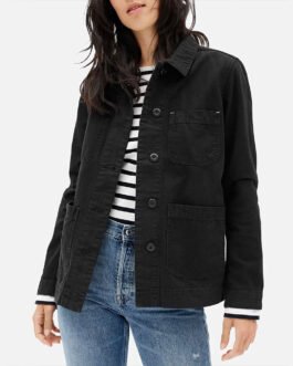 The Sex Lives of College Girls Pauline Chalamet Black Jacket