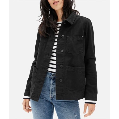 The Sex Lives of College Girls Pauline Chalamet Black Jacket