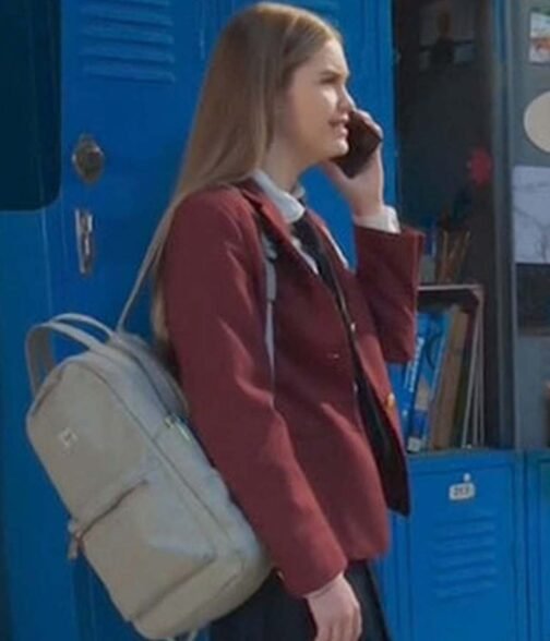 Kyla Kenedy Mr. Mayor Burgundy Blazer - Image 5
