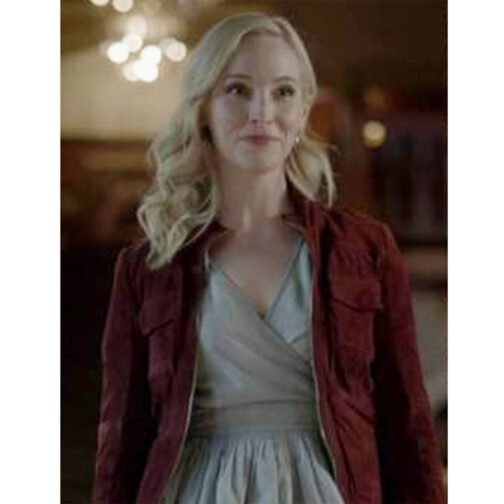 Legacies Season 4 Candice King Suede Jacket - Image 2