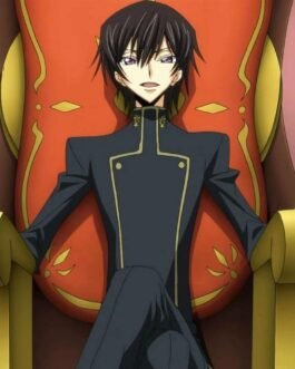 Lelouch Lamperouge Code Geass Cotton Black Jacket