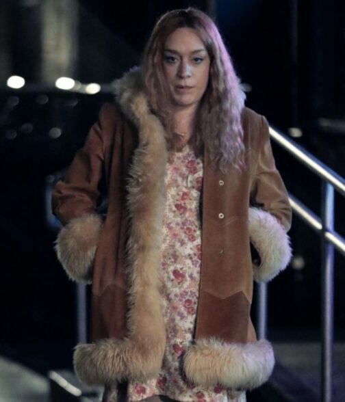 Russian Doll S02 Chloe Sevigny Suede Shearling Coat