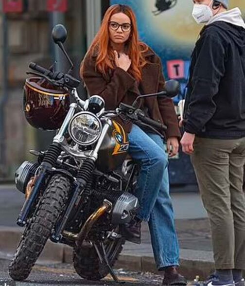 Leslie Grace Batgirl Wool Jacket - Image 8